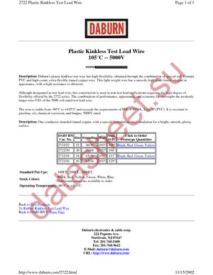 2722/22 BU/C datasheet  